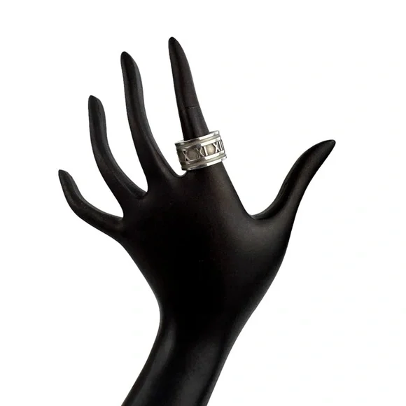 💎 TIFFANY&CO. Atlas 1995 Roman Number SV 925 - Picture 11 of 13